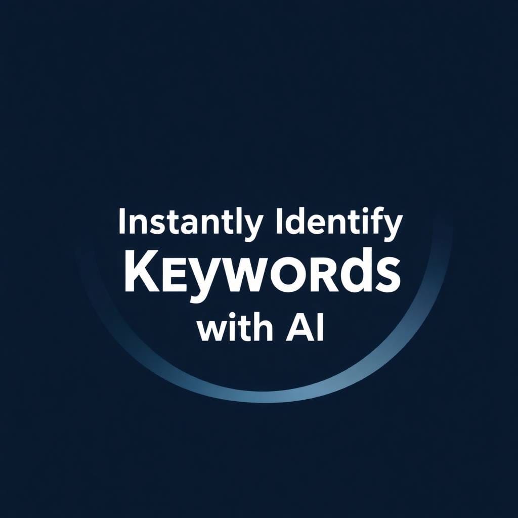 Instantly Identify Winning Keywords with AI 🔍✨